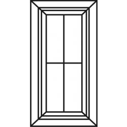 Pinnacle French Lite Cabinet Door (4 Lites)